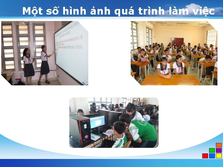 Một số hình ảnh quá trình làm việc 