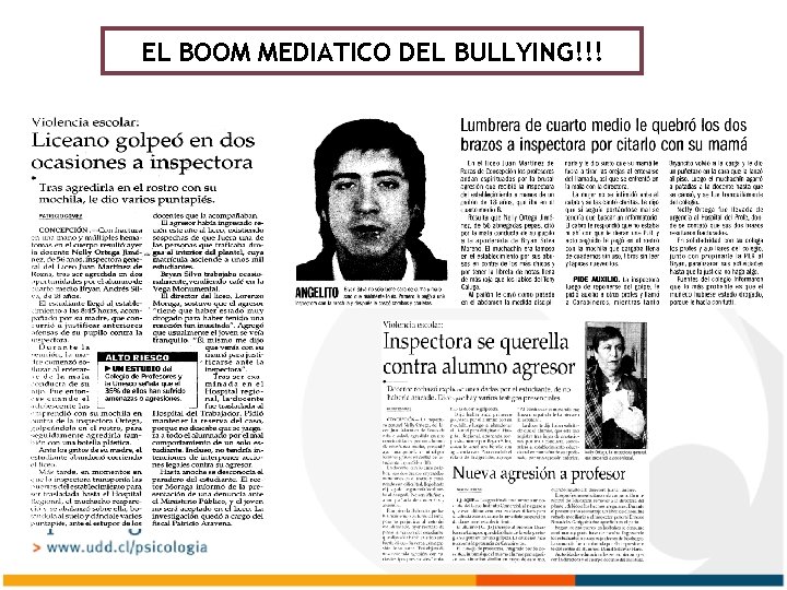 EL BOOM MEDIATICO DEL BULLYING!!! 