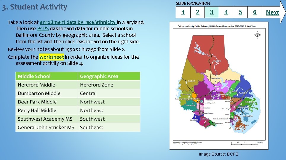 3. Student Activity SLIDE NAVIGATION 1 2 3 4 Take a look at enrollment 3. Student Activity SLIDE NAVIGATION 1 2 3 4 Take a look at enrollment