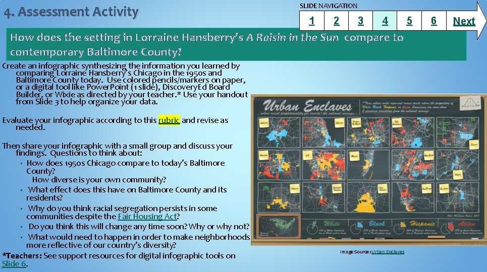 4. Assessment Activity SLIDE NAVIGATION 1 2 3 4 How does the setting in 4. Assessment Activity SLIDE NAVIGATION 1 2 3 4 How does the setting in