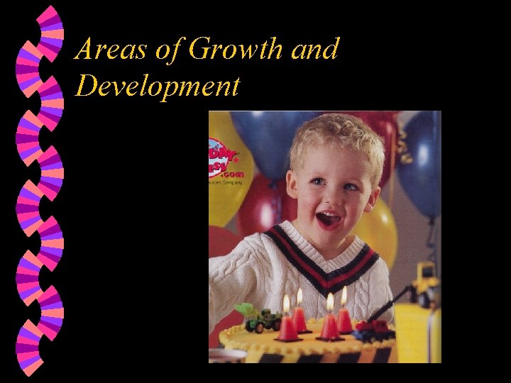 Areas of Growth and Development 