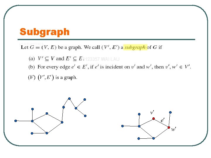 Subgraph 