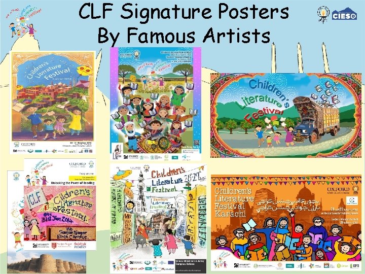 CLF Signature Posters By Famous Artists 