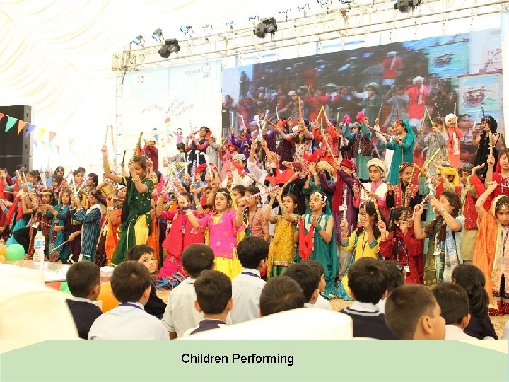 Children Performing 