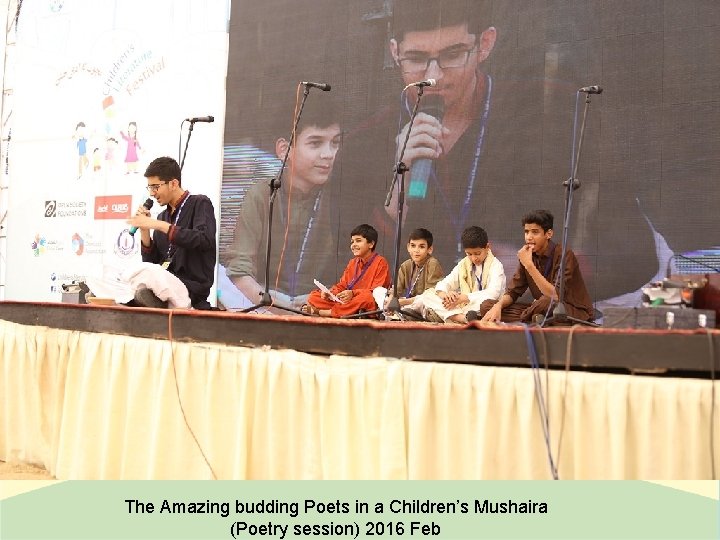 The Amazing budding Poets in a Children’s Mushaira (Poetry session) 2016 Feb 