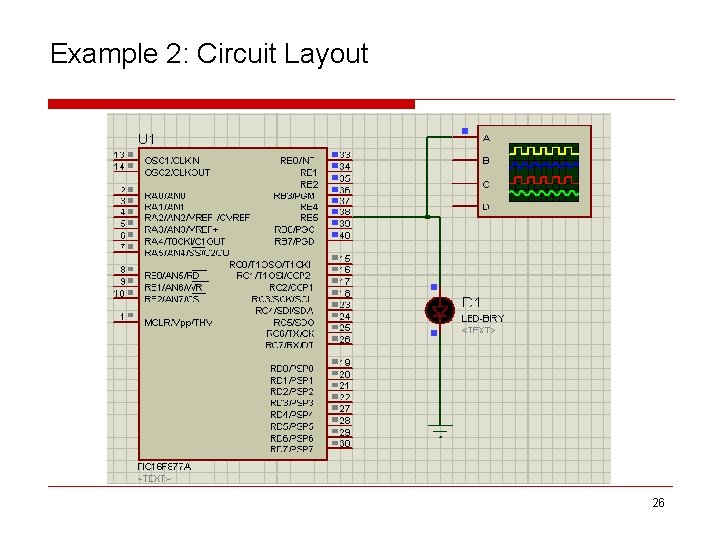 Example 2: Circuit Layout 26 