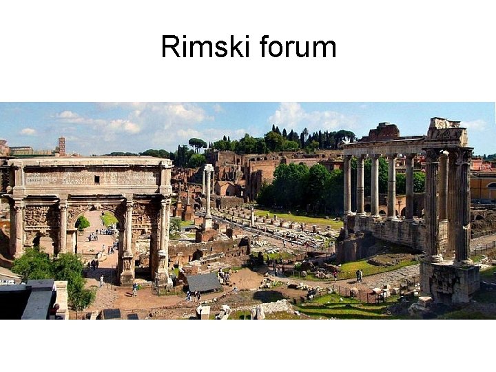 Najstarija istorija Rima Apeninsko poluostrvo je u starom