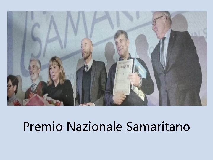 Premio Nazionale Samaritano 