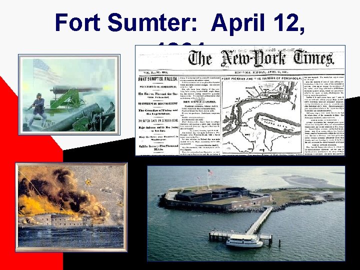 Fort Sumter: April 12, 1861 