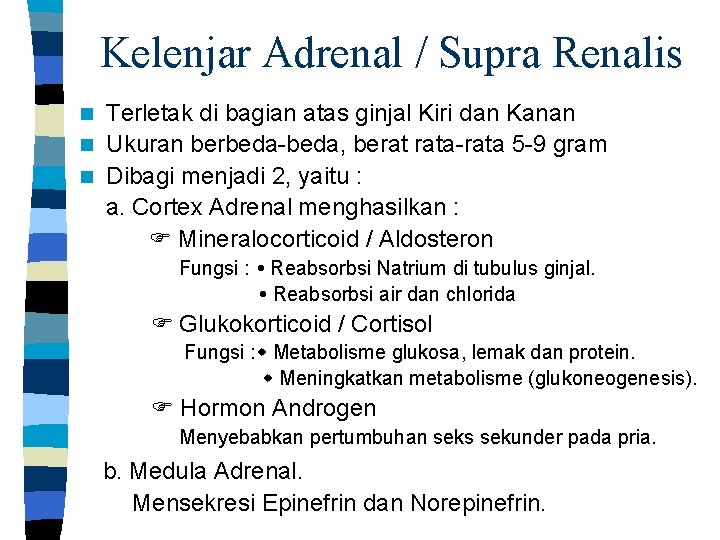 Endokrin Kelenjar Endokrin Kelenjar Endokrin Kelenjar Yang Mengirimkan