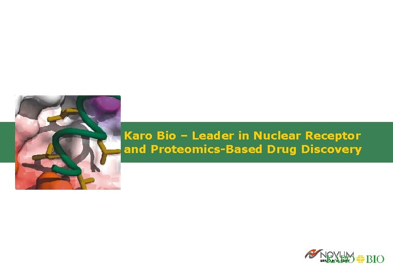 Karo Bio – Leader in Nuclear Receptor and Proteomics-Based Drug Discovery 