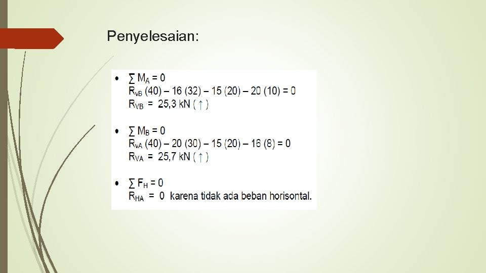 Penyelesaian: 