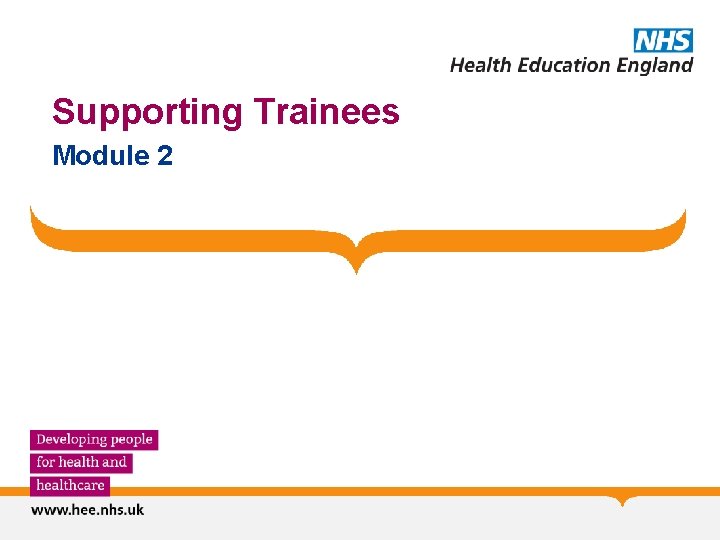 Supporting Trainees Module 2 