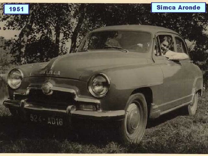 1951 Simca Aronde 