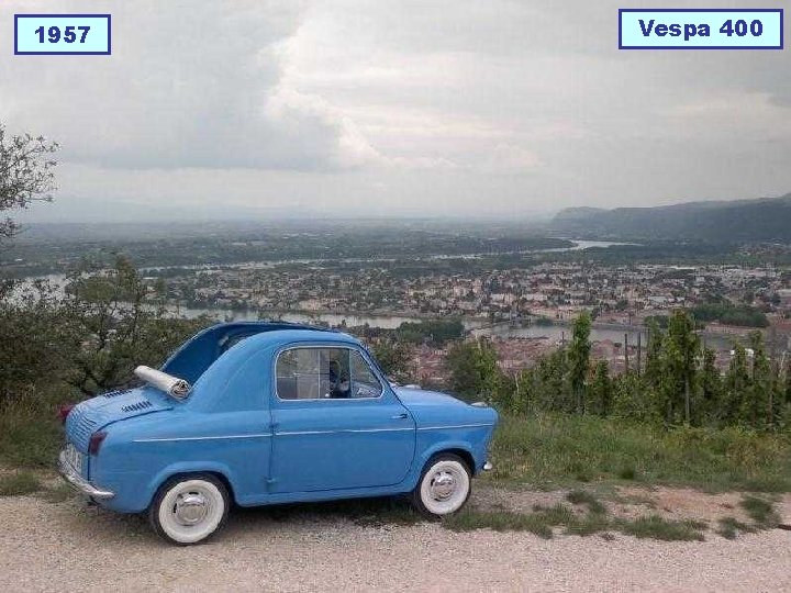 1957 Vespa 400 