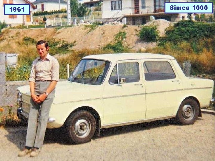 1961 Simca 1000 