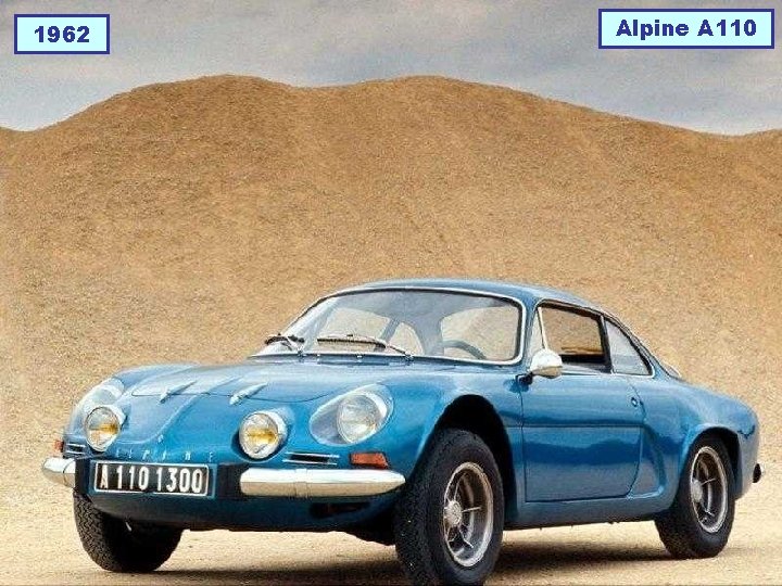 1962 Alpine A 110 