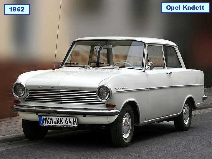 1962 Opel Kadett 