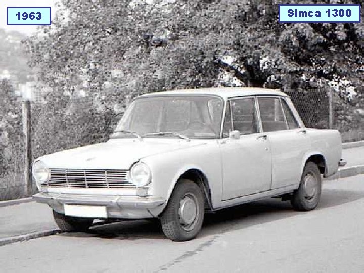 1963 Simca 1300 
