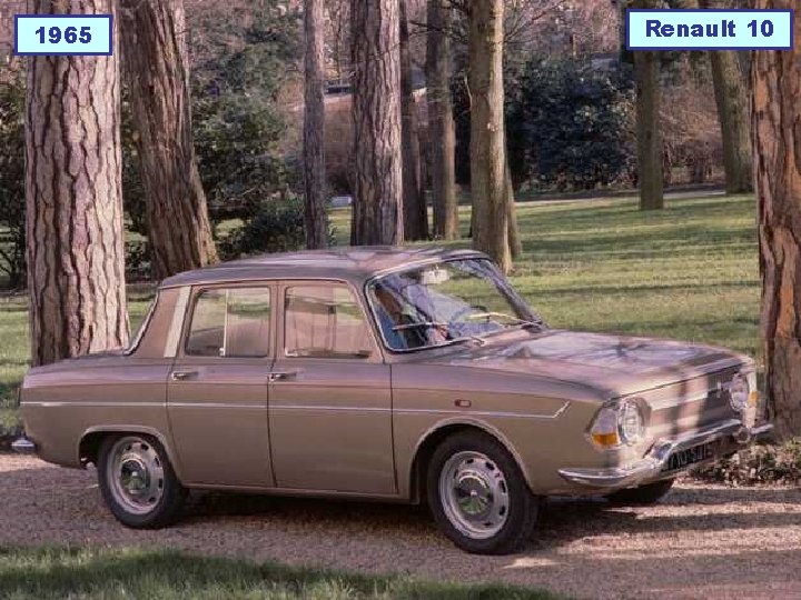 1965 Renault 10 