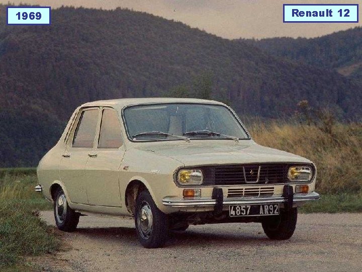 1969 Renault 12 