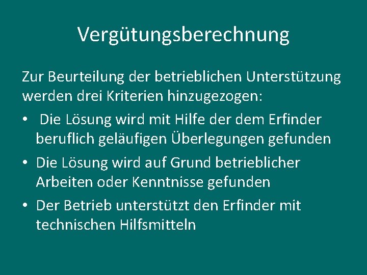 Vorlesungsmodul V Arbeitnehmererfindungen Vorlesung Gewerblicher  Rechtschutz Termine Vorlesung