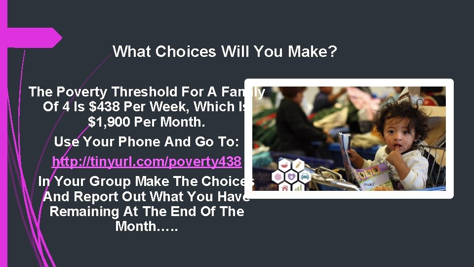 What Choices Will You Make? The Poverty Threshold For A Family Of 4 Is