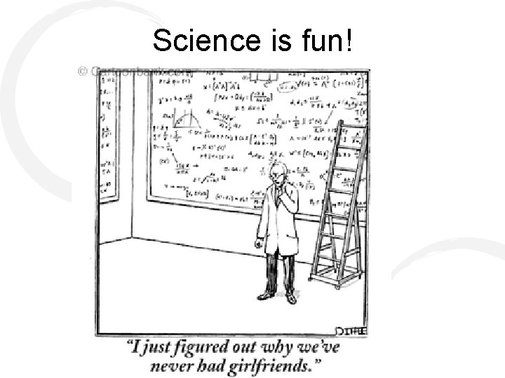 Science is fun! 