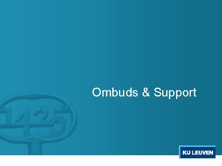 Ombuds & Support 