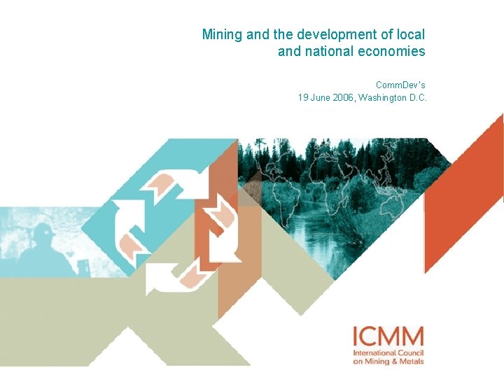 Mining and the development of local and national