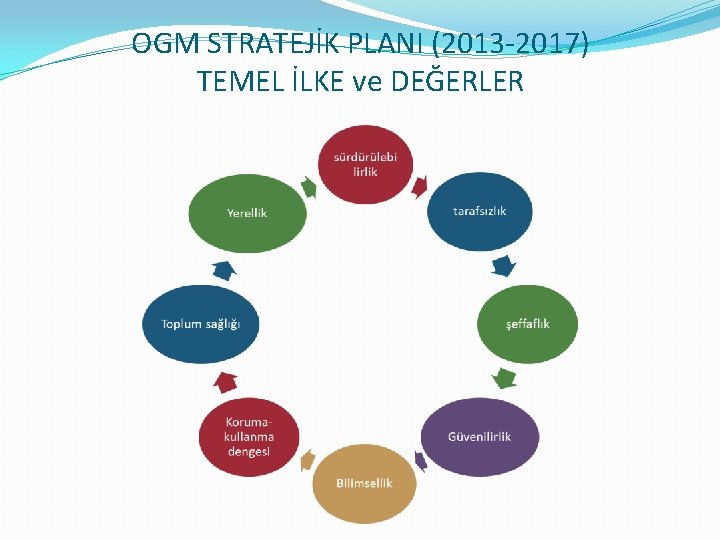 OGM STRATEJİK PLANI (2013 -2017) TEMEL İLKE ve DEĞERLER 