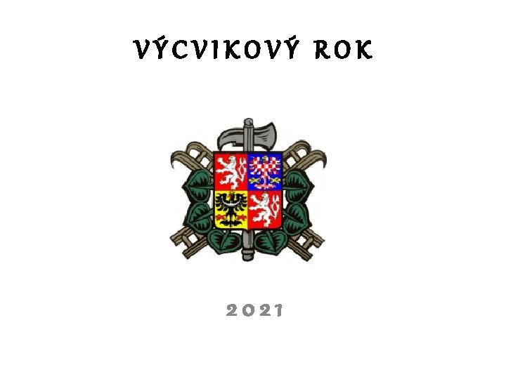 VÝCVIKOVÝ ROK 2021 VÝCVIKOVÝ ROK 2021