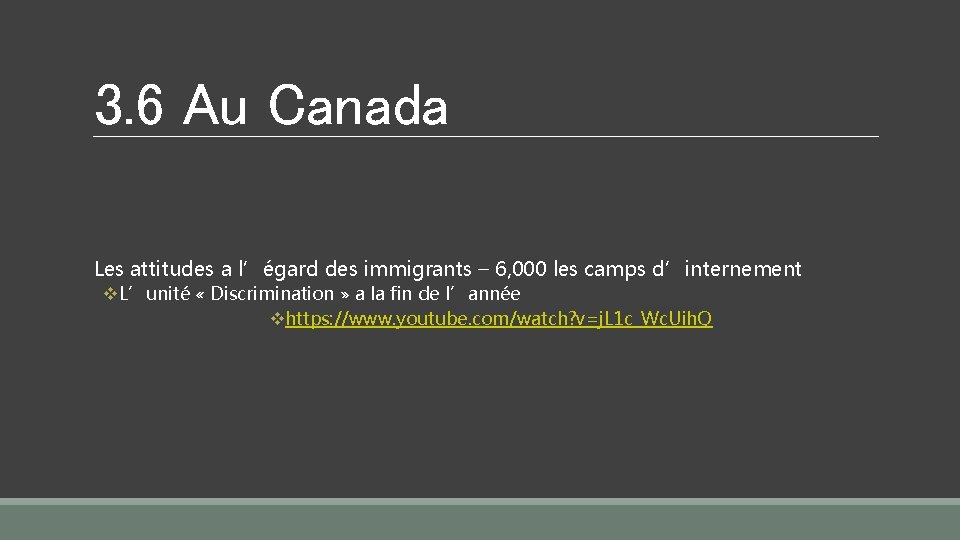 3. 6 Au Canada Les attitudes a l’égard des immigrants – 6, 000 les