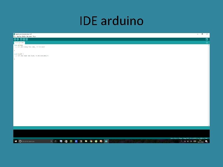 IDE arduino 