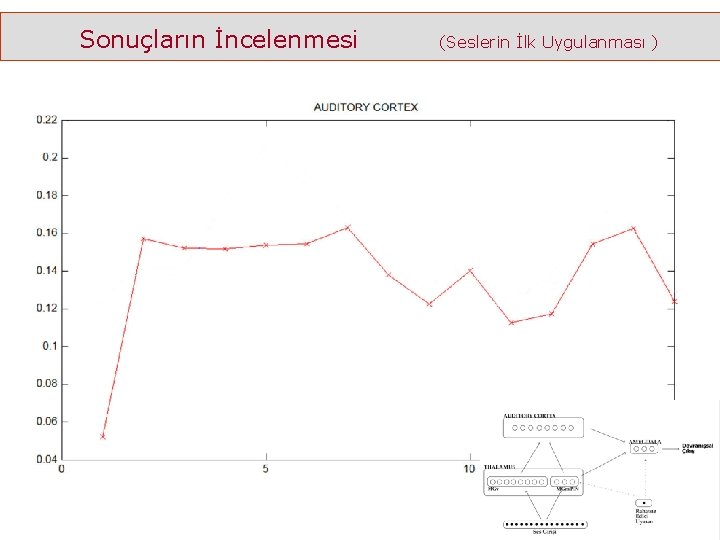 Sonuçların İncelenmesi (Seslerin İlk Uygulanması ) 