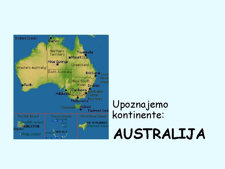 Upoznajemo kontinente: AUSTRALIJA 