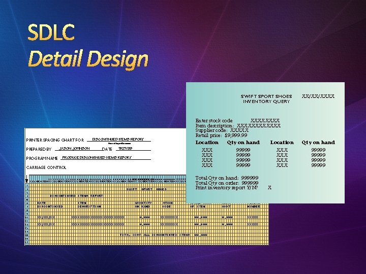 SDLC Detail Design 