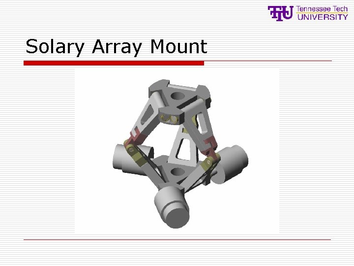 Solary Array Mount Solary Array Mount