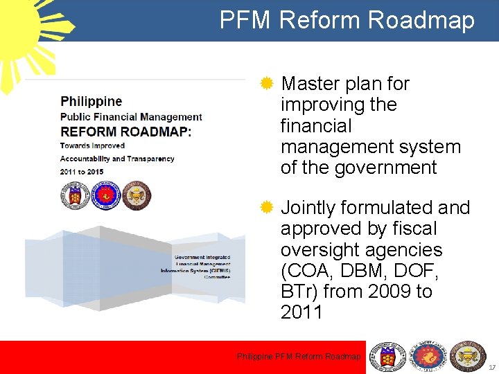 PFM Reform Roadmap ® Master plan for improving the financial management system of the