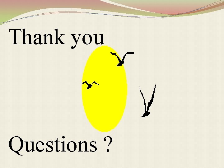 Thank you Questions ? 