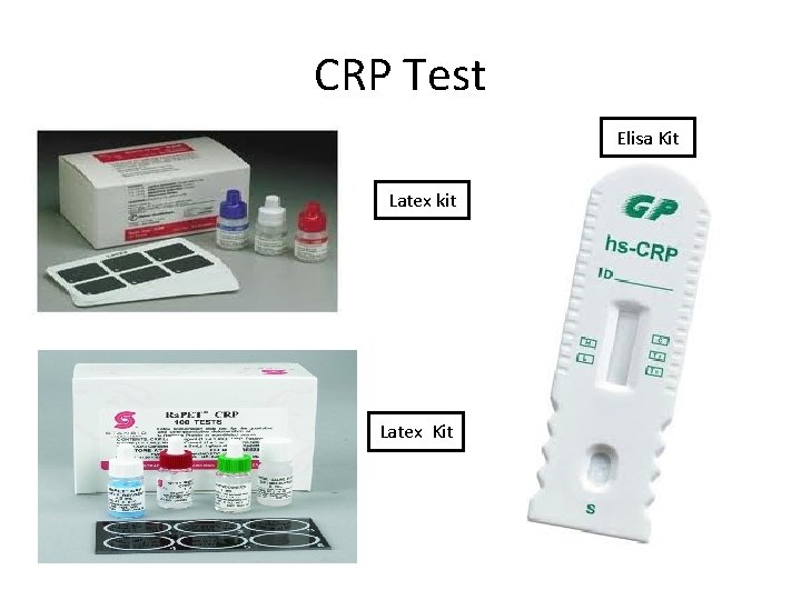 CRP Test Elisa Kit Latex kit Latex Kit 