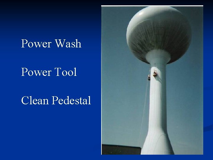 Power Wash Power Tool Clean Pedestal 