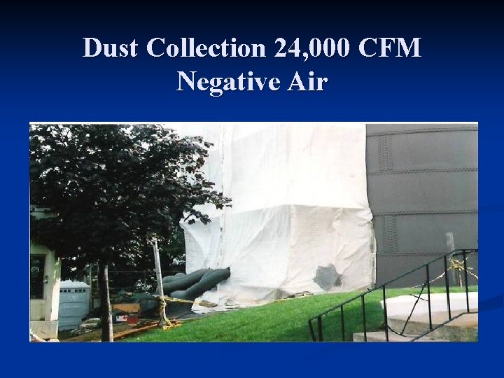 Dust Collection 24, 000 CFM Negative Air 