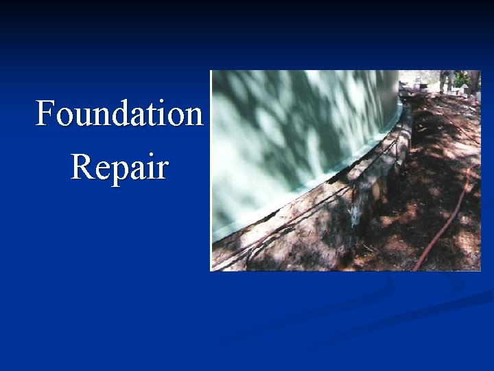 Foundation Repair 