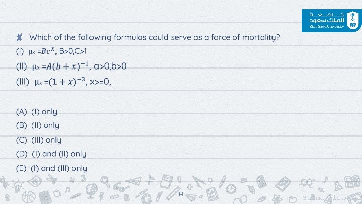 ✘ 14 Salma Alsuwail ✘ 14 Salma Alsuwail