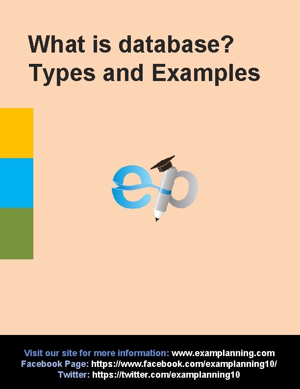 What is database Types and Examples Visit our