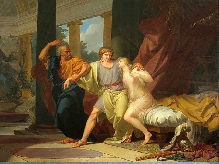 … e di Socrate • Socrate valuta positivamente la donna. • Il filosofo ammetteva
