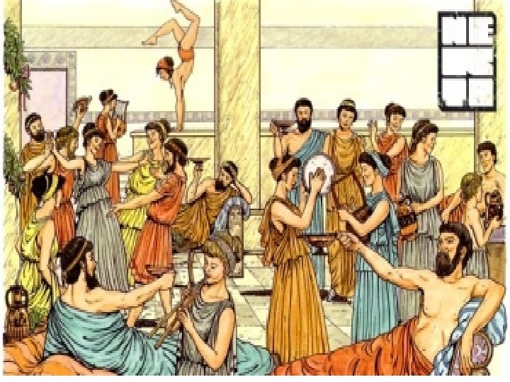 LE ETERE • Le uniche donne “libere” erano le etere, in maggioranza ex-schiave o