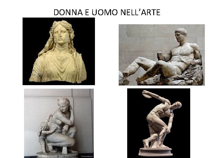 DONNA E UOMO NELL’ARTE 