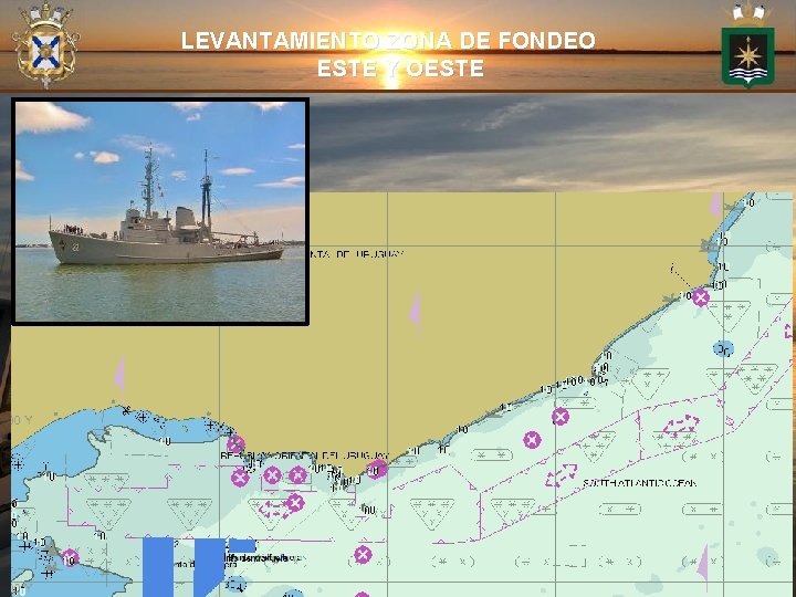 LEVANTAMIENTO ZONA DE FONDEO ESTE Y OESTE 9 